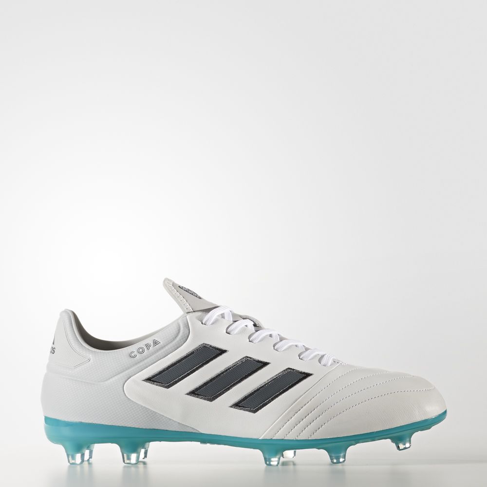 Adidas Copa 17.2 Firm Ground - ποδοσφαιρικα παπουτσια ανδρικα - Ασπρα/Μαυρα/Γκρι,Μέγεθος: EU 36 – 54